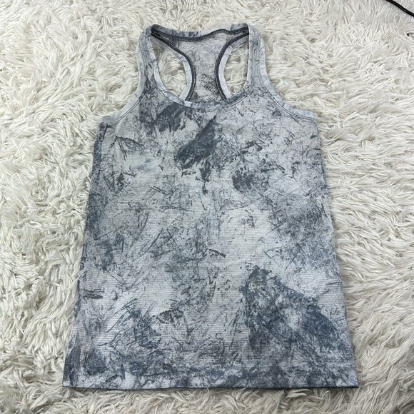 Lululemon Swiftly Tech Racerback 2.0 *Multi Dye Multi Dye White / Grey /Black - Picture 1 of 4